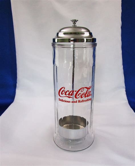 Vintage Straw Dispenser 